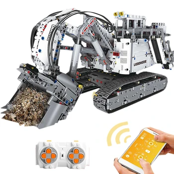 

4062Pcs 2.4G RC Excavator Construction Truck DIY Small Particles Building Blocks Toy Set Model Education Toy Gift For Kid Adult