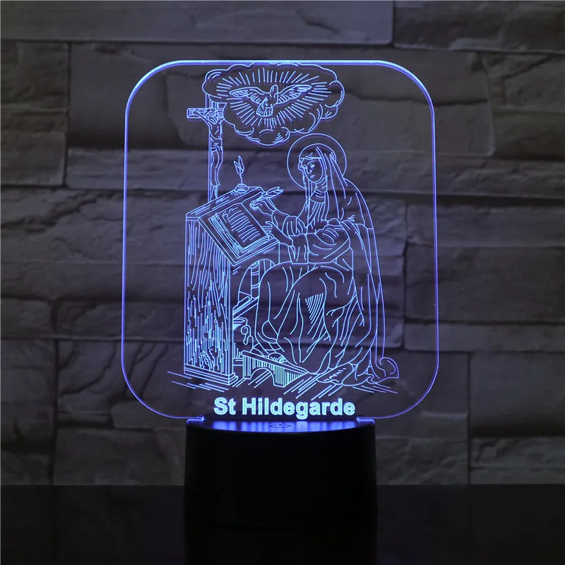 Abstract 11 Абстрактная Модель 3D светодиодный светильник 7 цветов сенсорный USB Иллюзия для настроения лампа USB Освещение сна украшение спальни свет - Испускаемый цвет: Abstract 11