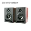 2pcs 4 Inch 6Ohm Passive Bookshelf Speaker Enthusiast Desktop Hifi Wooden Front Guide Wall Mounted Multimedia 2.0 Home Speakers ► Photo 1/6