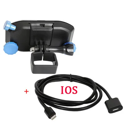 Osmo Карманный Рюкзак фиксированные ремни адаптер кронштейн для DJI OSMO карманные аксессуары W 1M type-C/IOS/Android удлинитель Кабель для передачи данных - Цвет: Зеленый цвет