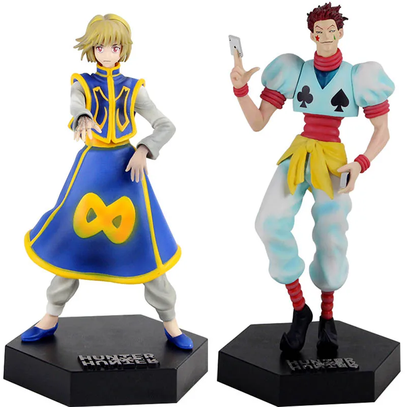 21 24 см Аниме Охотник х ОХОТНИК Kurapika Hisoka ПВХ фигурка Коллекционная модель игрушки