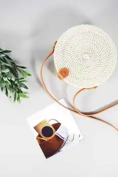 

Adel - Straw Shoulder Bag | Luxury Rattan Wicker | For Women | Handle | Made in Turkey | Free shipping