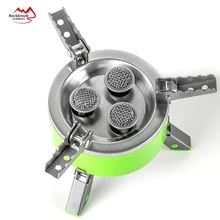 

3 Burners Outdoor Camping Gas Stove Power Burner Travel Picnic 4200W Butane Windproof Camp Stove Equipment