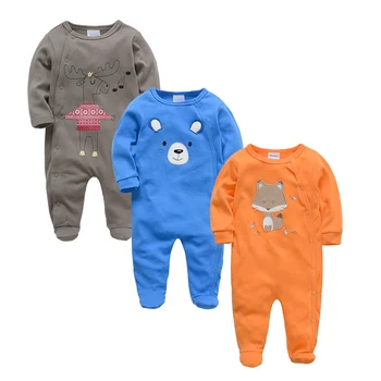 

Kavkas Baby Rompers Fox Theme Animal Clothing Set Winter Boys Clothes Boys Foot Overalls Newborn Infant Jumpsuit Navidad