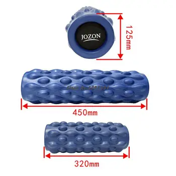 

45cm Yoga Foam Roller Column Solid Eva Yoga Column Fitness Supplies Deep Muscle Massage Roller Shaft Foam Body Massage Tool