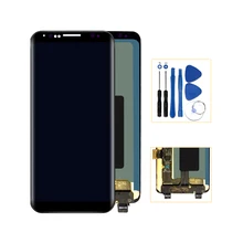 Супер AMOLED Замена для SAMSUNG Galaxy S9 lcd сенсорный экран дигитайзер с рамкой S9 Plus lcd G960 G965 с рамкой
