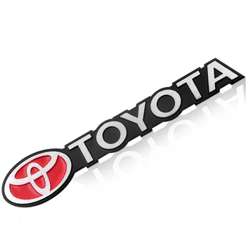 

1 PCS Car styling car body sticker badge labeling For toyota corolla chr auris rav4 yaris avensis Car sticker accessories