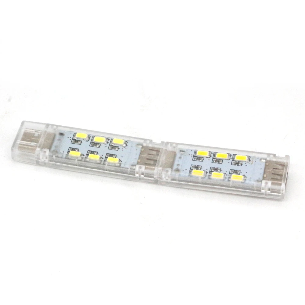 USB 12 LED Lamp Connectable 5V Double-sided Portable Book Light Reading Lamp Power Bank PC Laptop Notebook Mini Portable New Mini Portable USB 12 LED Lamp Connectable 5V Double-sided Portable Book Light Reading Lamp Power Bank PC Laptop Notebook led light desk lamp night light led desk lamp book light mini night light mini led light