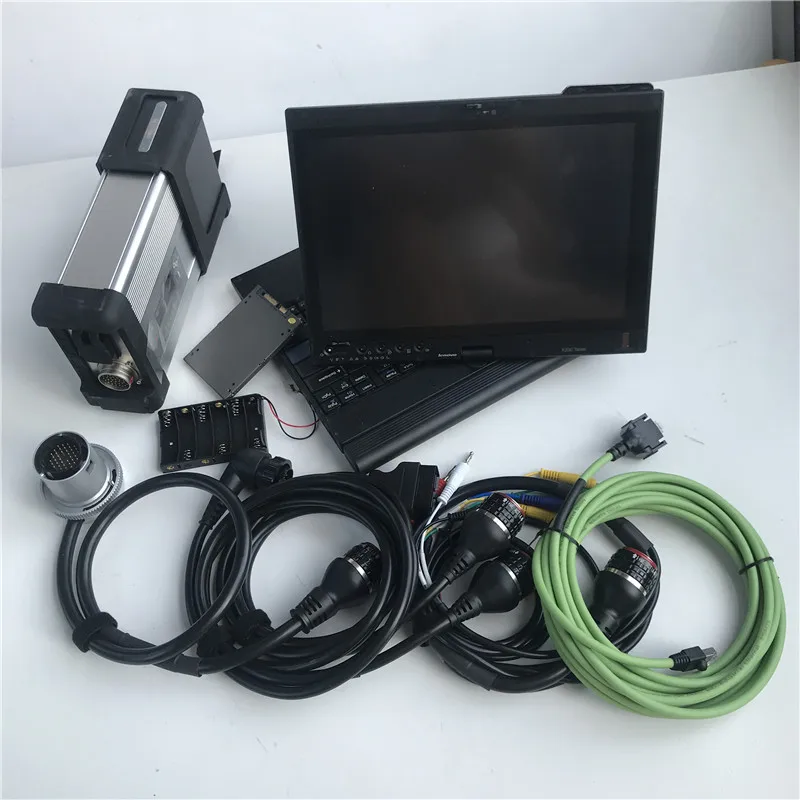 Диагностический сканер Mb Star C5 Full Software Super Ssd 360 гб Hdd320gb сенсорный экран для