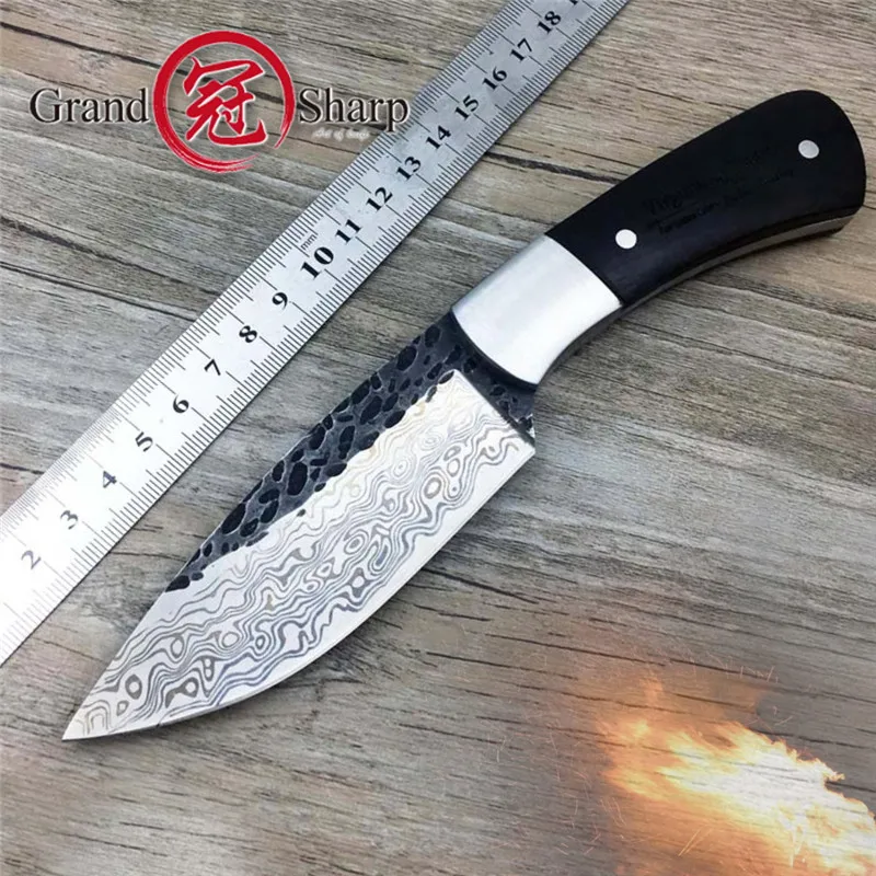 Hunting-Knife-Fixed-Blade-Damascus-Pattern-Outdoor-Survival-Sport-Equipment-Camping-Gadgets-Butcher-Utility-Paring-Kitchen (4)