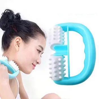 

D Type Fat Burner Roller Massage Anti Cellulite Weight Loss Leg Abdomen Neck Buttocks Cellulite Massager Slimer Health Care Tool
