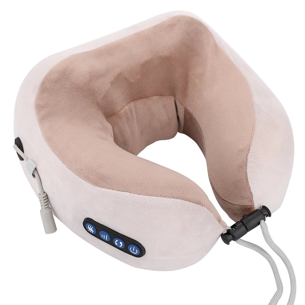 Relax Electric Massager Neck Massage Health Care Heating Shock Cotton Multipurpose U shaped Pillow Outdoor Home Massager