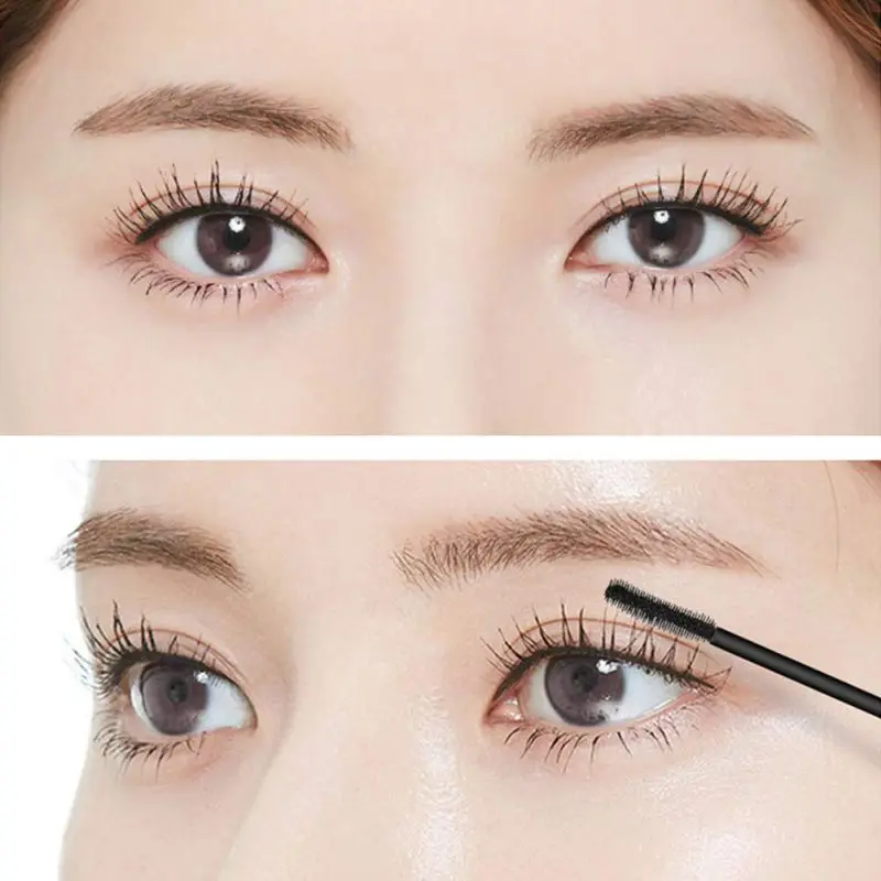 Starry Shiny Mascara Long-lasting Waterproof Smudge-proof Natural Slender Mascara Eyelash Makeup