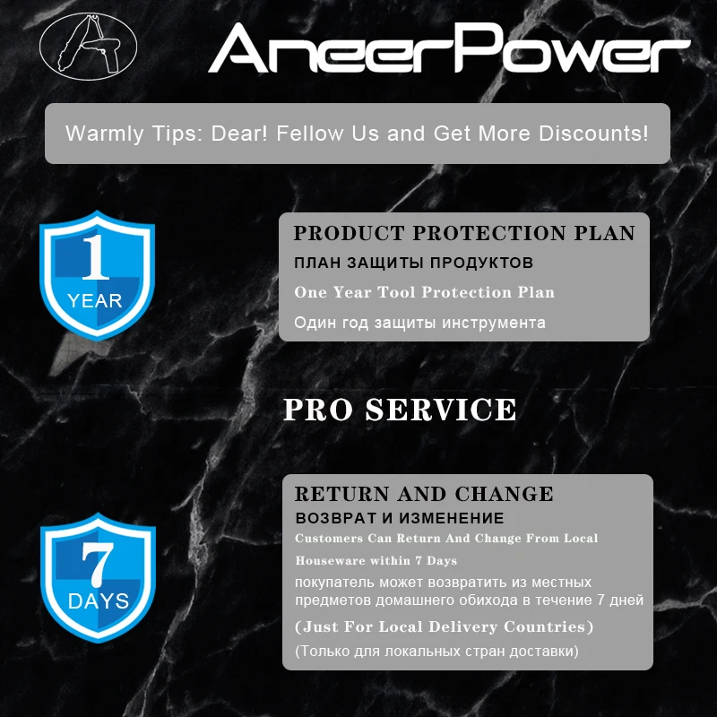 2 Bearing M14x1mm M14 Right-Hand Thread Spindle