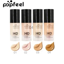 POPFEEL Face Liquid Foundation Makeup Base Foundation BB Cream Concealer Whitening Moisturizer Oil-control makeup face цена POPFEEL Face Liquid Foundation Makeup Base Foundation BB Cream Concealer Whitening Moisturizer Oil-control makeup face цены онлайн