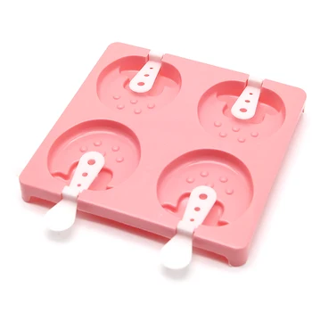 

Frozen Ice Cream Mold Juice Popsicle Maker Cute Shaped DIY Lollypop Tool
