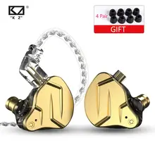 Kz zsn pro/zsn pro x 1ba + 1dd kz híbrido fone de ouvido fone alta fidelidade fones no monitor fones para zst zst x zsx