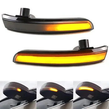

2 Pcs Side Wing Rearview Mirror Indicator Light Dynamic Turn Signal Light LED For Ford Focus 2 3 MK2 MK3 Mondeo MK4 2008-2018