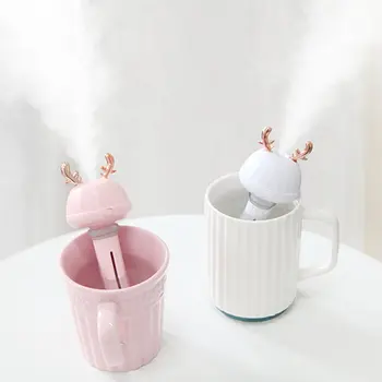 

USB Creative Cute Atomizer Quiet Humidification Colorful Night Light Deer Model Portable Mini Creative Indoor Cn(origin) SONAR