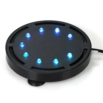 

Colorful Decoration 9/12Pcs Submersible LED Air Bubble Light For Fish Tank Bubble Machine With Led Lights