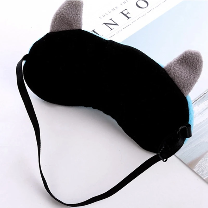 Masker mata emoticon lucu Masker mata dengan pendingin Penutup mata