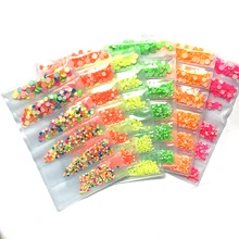 1100 Шт мульти смешанный размер SS6-SS30 кристалл драгоценный камень светящиеся камни для дизайна ногтей украшения DIY Flatback флуоресцентный ноготь Стразы
