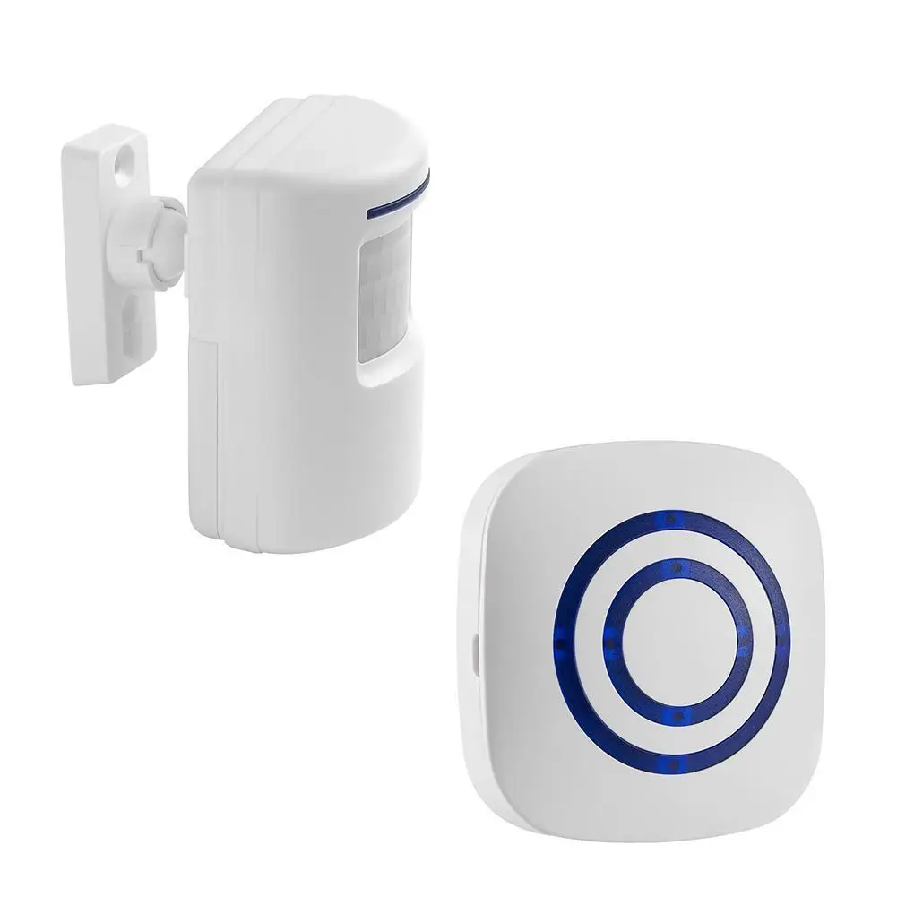 Wireless Infrared Motion Sensor Door Security Bell Alarm Chime Alert Alarm Sensor Door Bell Doorbell Alarm