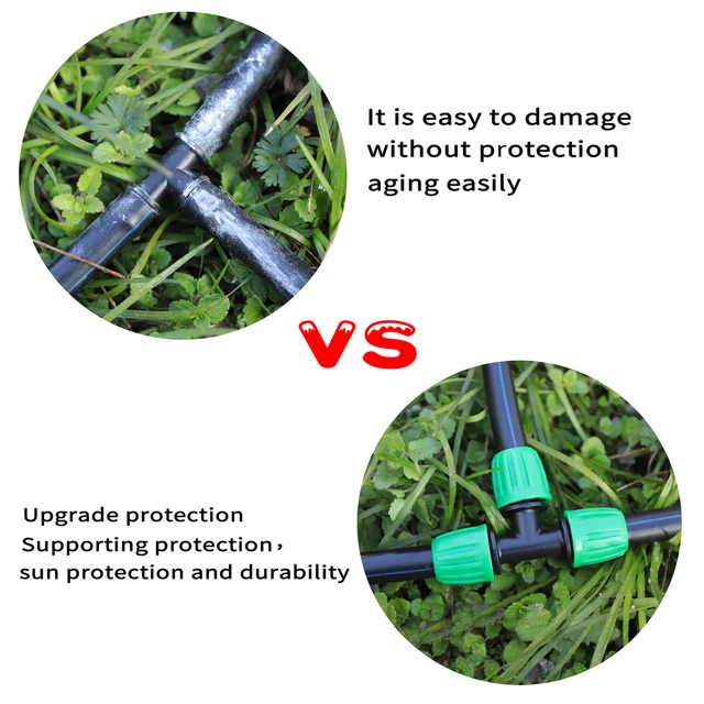 20Db Egyenes Könyök Póló 16 Mm -Es Pe Cső Reteszelt Csatlakozó Szelep Kerti Mezőgazdaság Automatikus Öntözési Mikro Öntözőrendszer Ízülete - Image 6