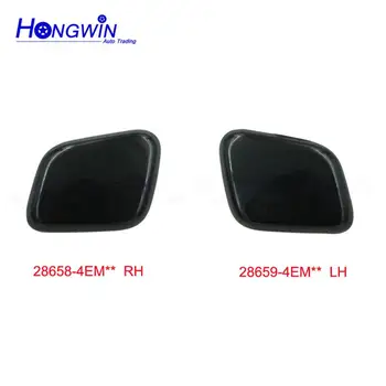 

28658-4EM** (RH)& 28659-4EM** (LH) Headlight Washer Spray Nozzle Cover For Nissan Qashqai J11 2014+ Washer Jet Nozzle Cap