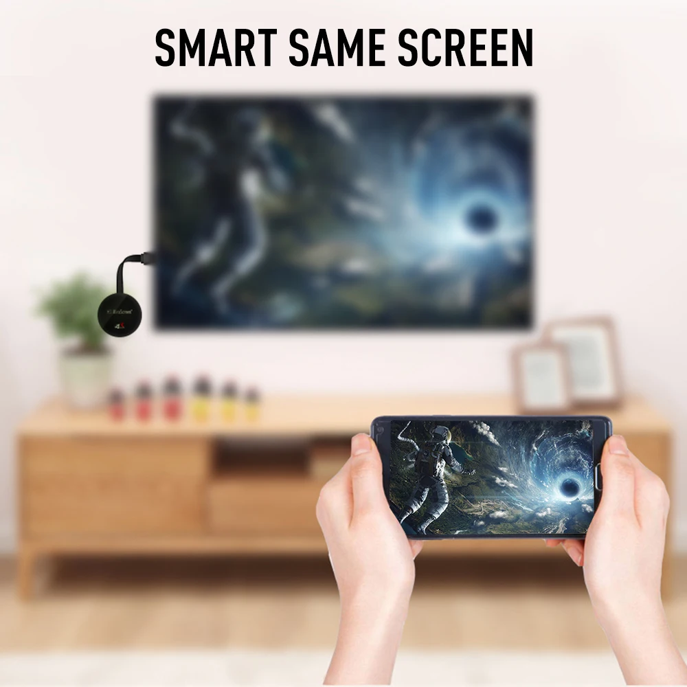 MiraScreen G7 Plus беспроводной дисплей H.265 2,4G 4K UHD беспроводной WiFi Дисплей приемник для ТВ-тюнера Airplay для Android HD tv Stick
