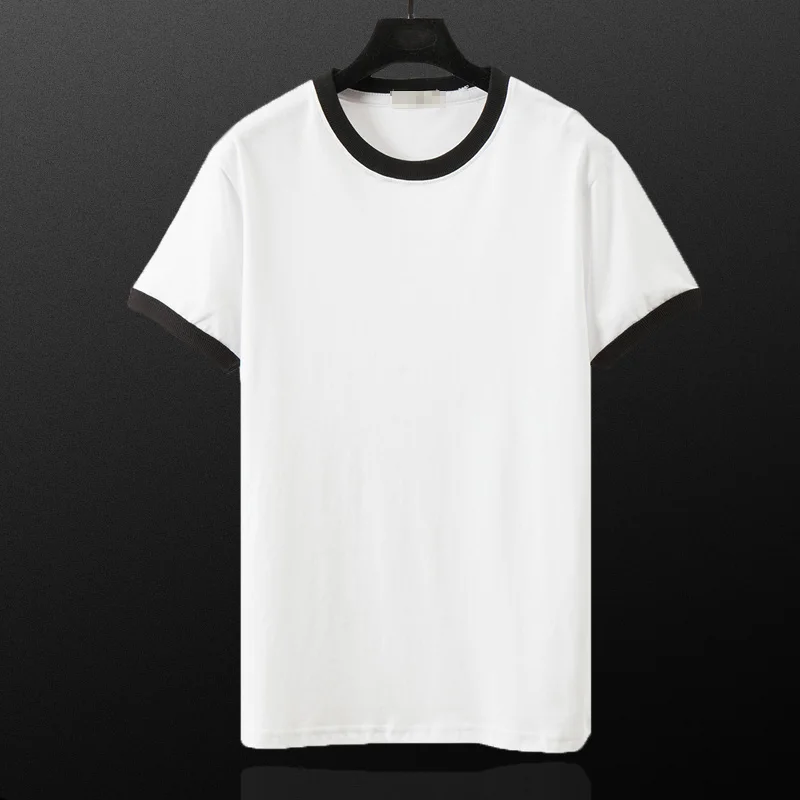 

Simple Solid Color T Shirts Fashion Comfortable Cotton Marvel T Shirt Men White Plain Camisetas Hombre Men's Clothing YY50MT