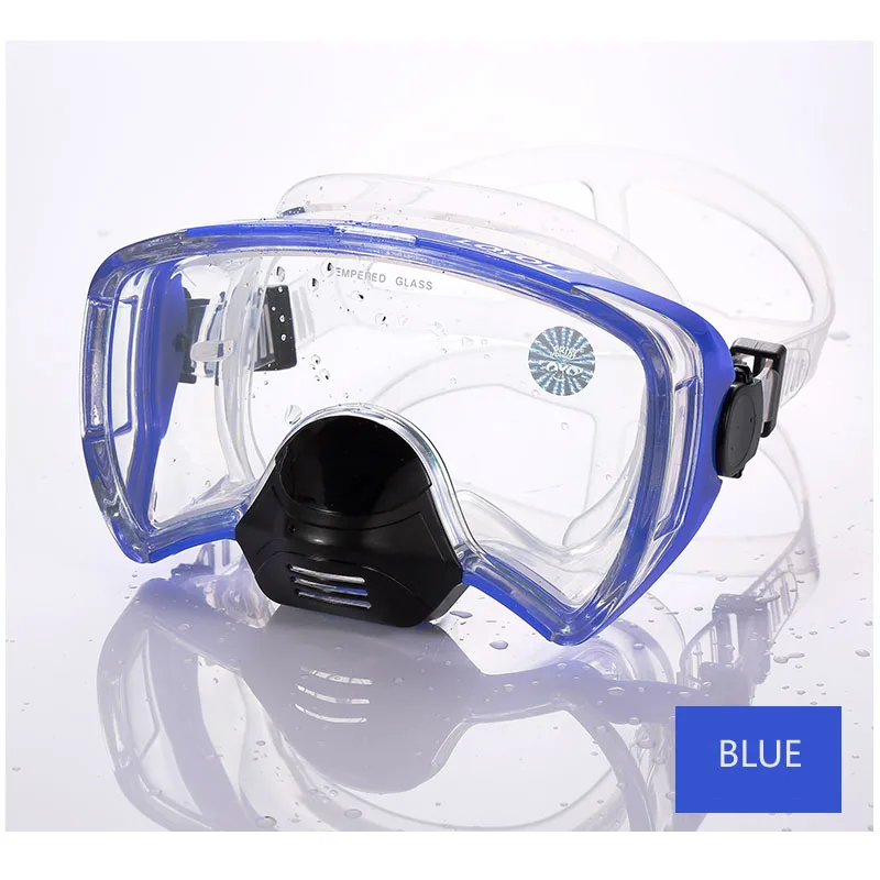 Adults Diving Mask Anti Fog Scuba Underwater Goggles Snorkel Swimming Equipment