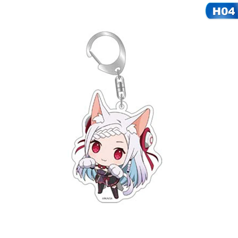 KEY5145H04 Sword Art Online SAO Yuuki Asuna акриловый брелок для ключей - Цвет: KEY5145H04