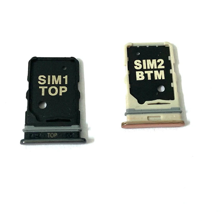 Bandeja Sim para Samsung Galaxy A80 A805 soporte de ranura para tarjeta SIM simple y Dual sim