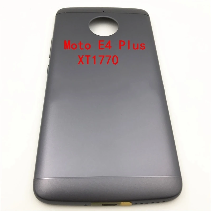 Для Motorola Moto (4th Gen) E4 XT1762 XT1763 Plus XT1770 X1771 Задняя крышка батареи задняя панель Корпус