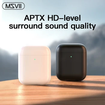 

Msvii TWS Bluetooth Earphone Long Battery Wireless TWS Headphone Bluetooth 5.0 Wireless charging HiFi high-quality sound