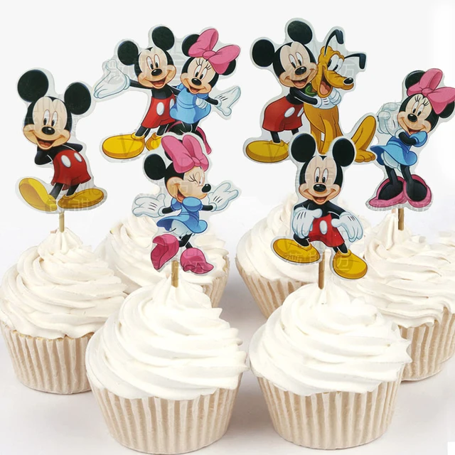Mickey Mouse Cupcake Toppers
