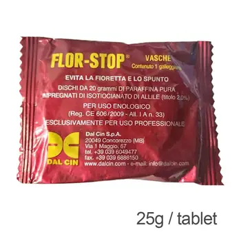 

FLOR-STOPTM yeast Anti-oxidation sterilization disinfection of wine during aging Oak barrel for large wine storage tank
