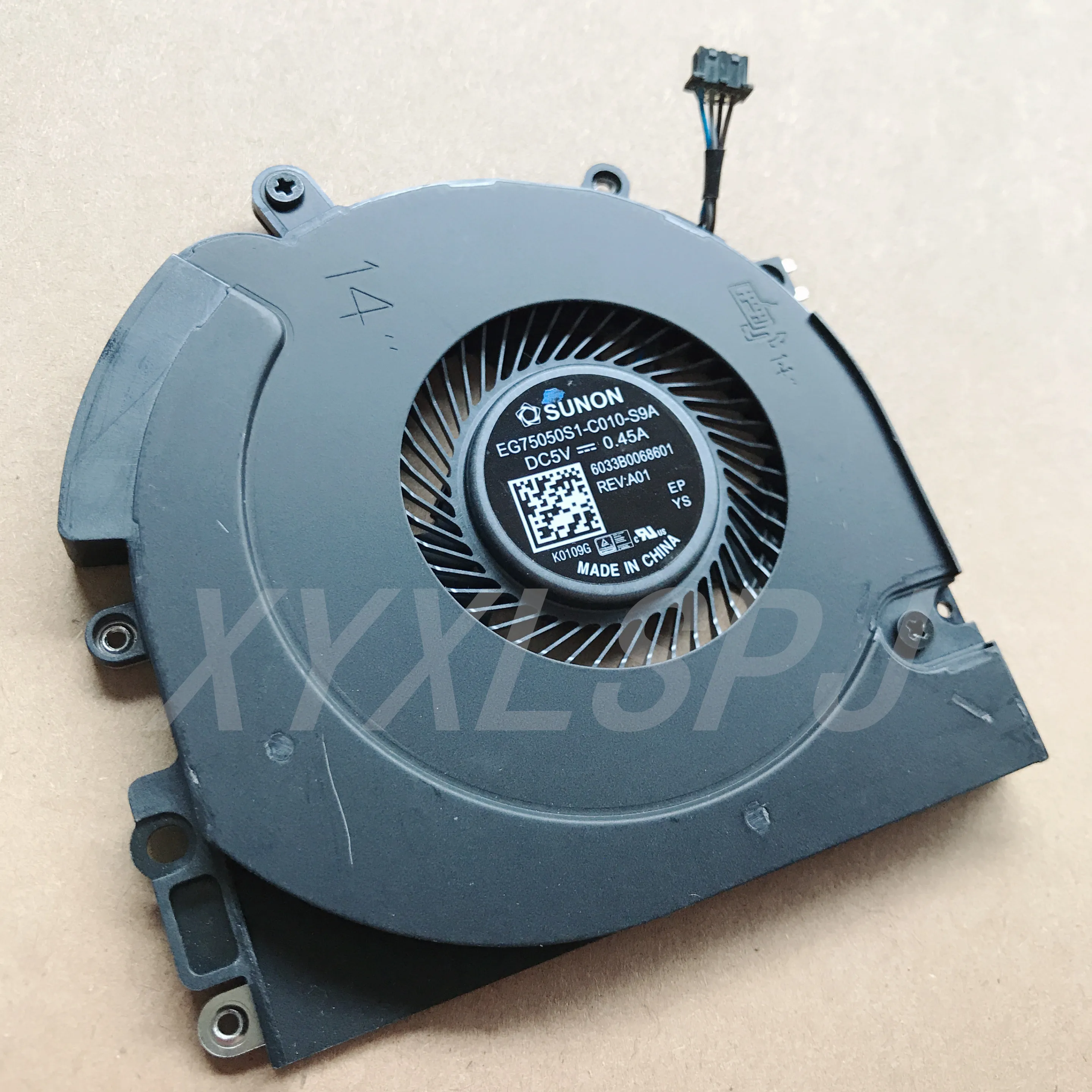 original Laptop cpu cooling fan for HP EliteBook 745 840 G5 ZBOOK 14U G5 EG75050S1 C010 S9A