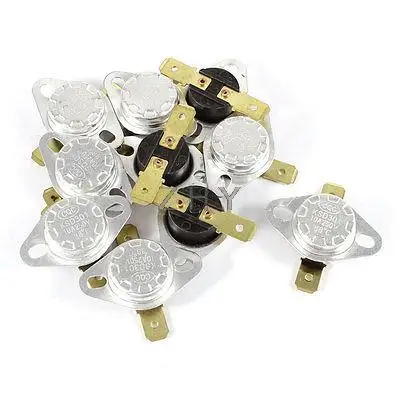 

10 Pcs KSD301 250V 10A 88 Celsius Normal Close Temperature Controlled Switch