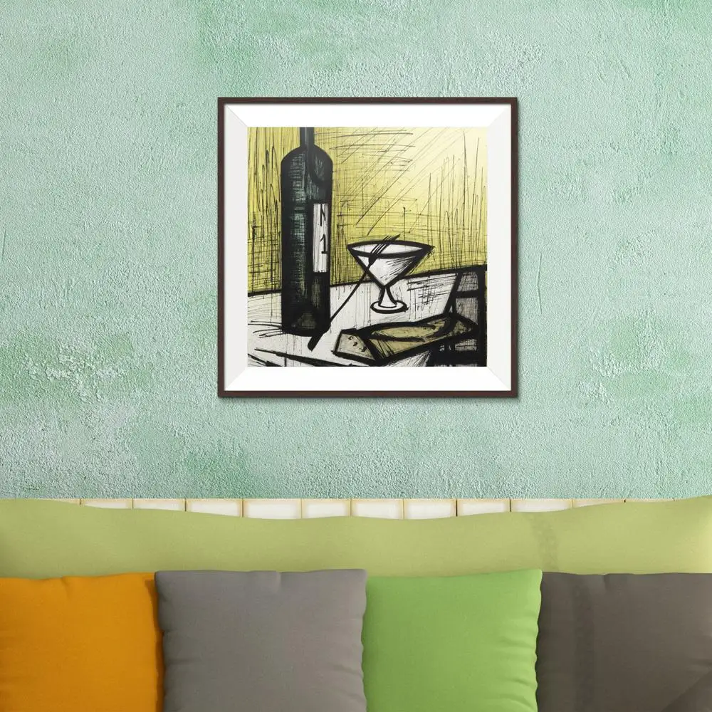 Bread and wine Bernard Buffet