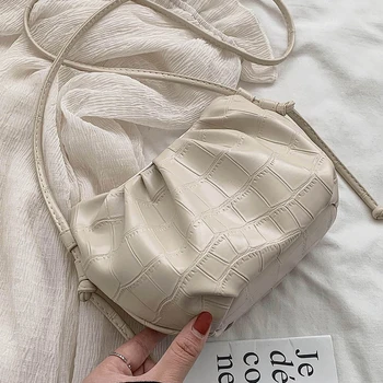 

Women Crossbody Bag Stone Pattern PU Leather For Women Fashion Lady Shoulder Messenger Bag Female Handbags Hand Bag