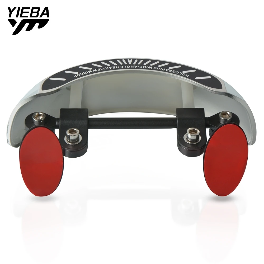 Motorcycle Windscreen 180 Degree Wide Angle Central Rearview Mirror For BMW C400X C400GT C600 Sport C650GT F650  F650ST F650CS