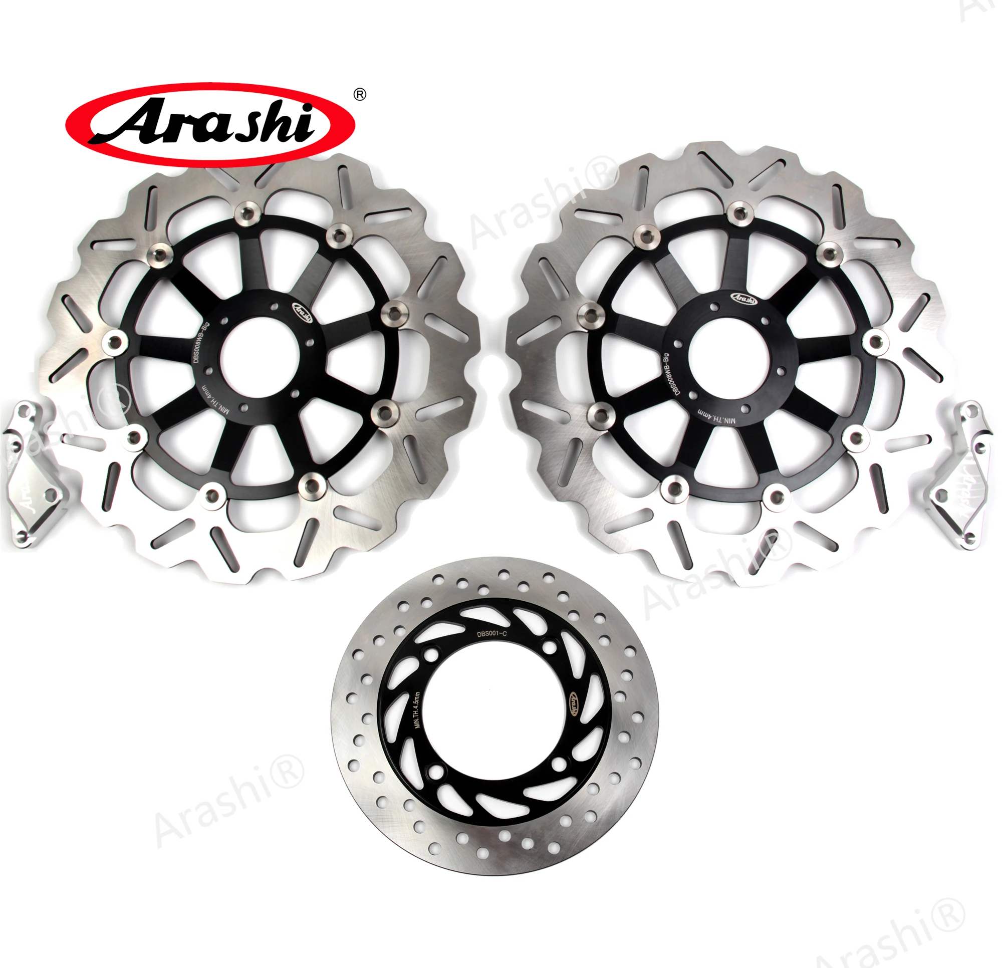 Arashi 1 комплект для HONDA CB 400 VTEC 1999 2000 2001 2002 2015 CB400 плавающий передний тормозной диск