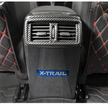 

For Nissan X-Trail XTrail T32 Rogue 2015-2017 2018 2019 Rear Seat Air Conditioning Outlet Vent Cover Trims Car-Styling Accessory