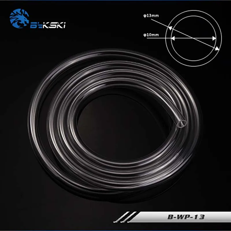 Tubo de Mangueira de Resfriamento de Água Bykski-pc B-wp13 B-wp-16 B-wp-19 1m Tubo Macio id od 10x13 mm 10x16 mm 13x19 mm - Imagem 3