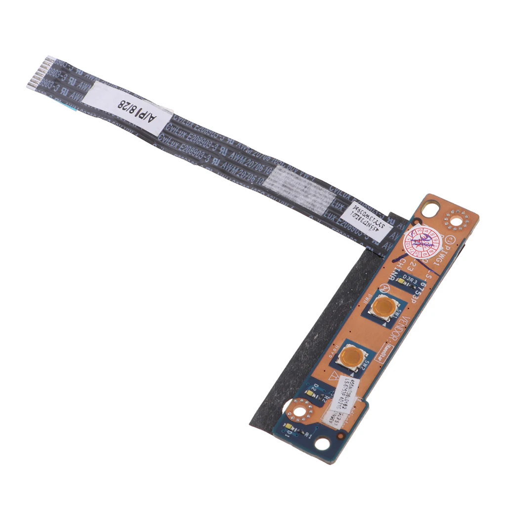 Power Button On/Off Switch Board Unit +Cable For Lenovo G470 G475 NBX000SL00