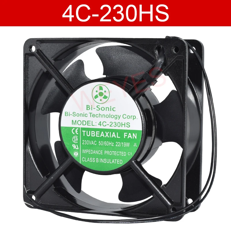 Original For Bi-Sonic 4C-230HS AC230V 50/60Hz 22/19W Two Lines Cooling Fan | Компьютеры и офис