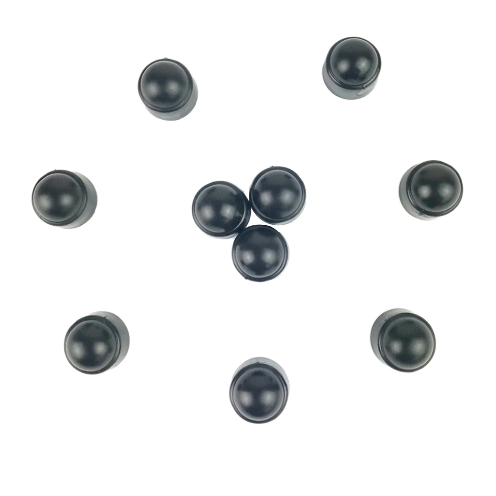 10PCS 18mm Car Hub Screw Cover Car Wheel Nut Lug Dust Cover Caps  M8