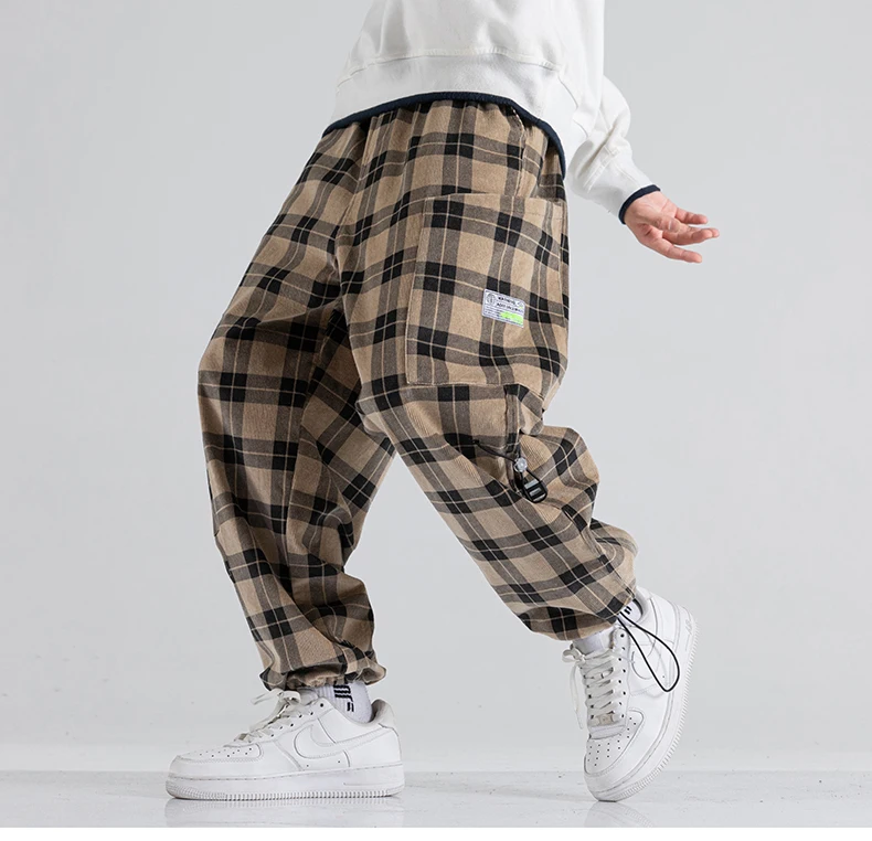 Waliicorners Men Hip Hop Casual Trousers Fashion Male Pants Wide Leg Pants Harem Pants Streetwear 12 H6a8426189212489eb672bcc1c6647ad95